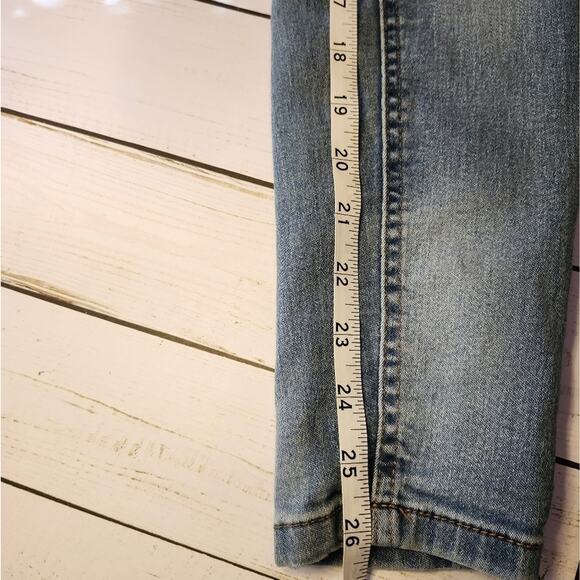 Celebrity Pink Skinny Distressed Jeans Size Juniors 1/25 - Picture 10 of 10